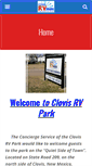 Mobile Screenshot of clovisrvpark.co